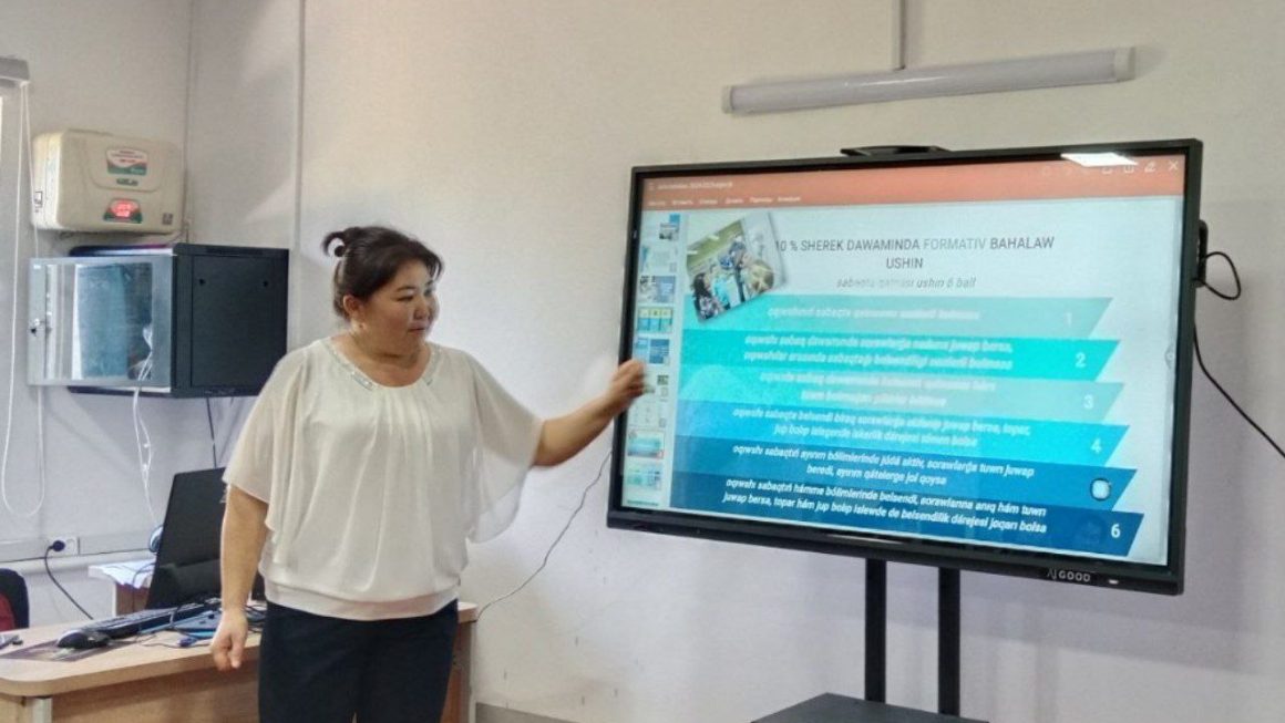 BILIMLENDIRIWDE JAŃA BAHALAW ENGIZILMEKTE