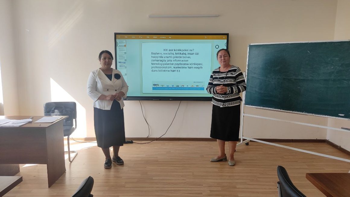 SEMINAR – TRENING  Ekonomikalıq bilim tiykarları páninen oqıwshılardıń kritikalıq pikirlewin rawajlandırıw