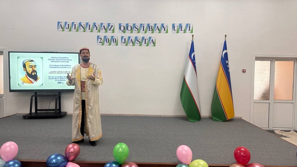 Sazın samal yadlap, sózin el bilgen shayır