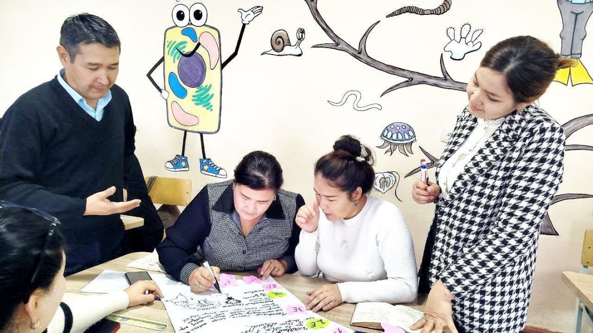 5E bilimlendiriw modeli tiykarında nátiyjeli sabaq jobasın joybarlaw