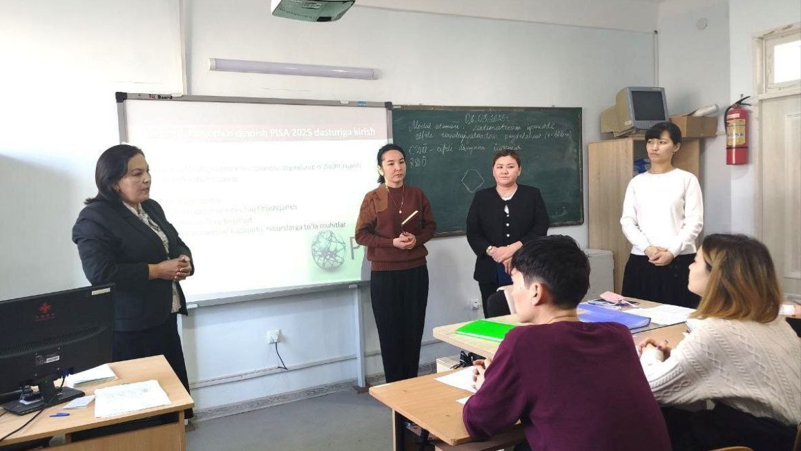 Nókis qalasındaǵı 1,19,36,37 -sanlı mekteplerinde anıq pán baǵdarında KRS ilajlarınıń shólkemlestiriliw barısı úyrenilip shıǵıldı