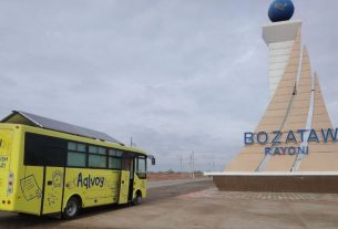 (Qaraqalpaqsha) «AQLVOY» AVTOBUSI BOZATAW RAYONINDA