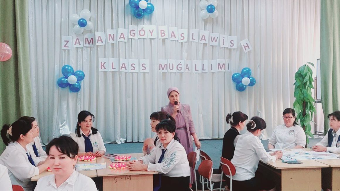  “Zamanagóy baslawısh klass muǵallimleri” –  Bilim, dóretiwshilik hám tájiriybe birligi!! 