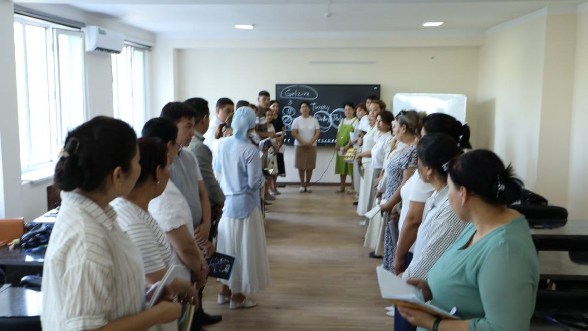 Pedagogikalıq sheberlik orayında iyun  ayınıń   qánigelik arttırıw kursları baslandı