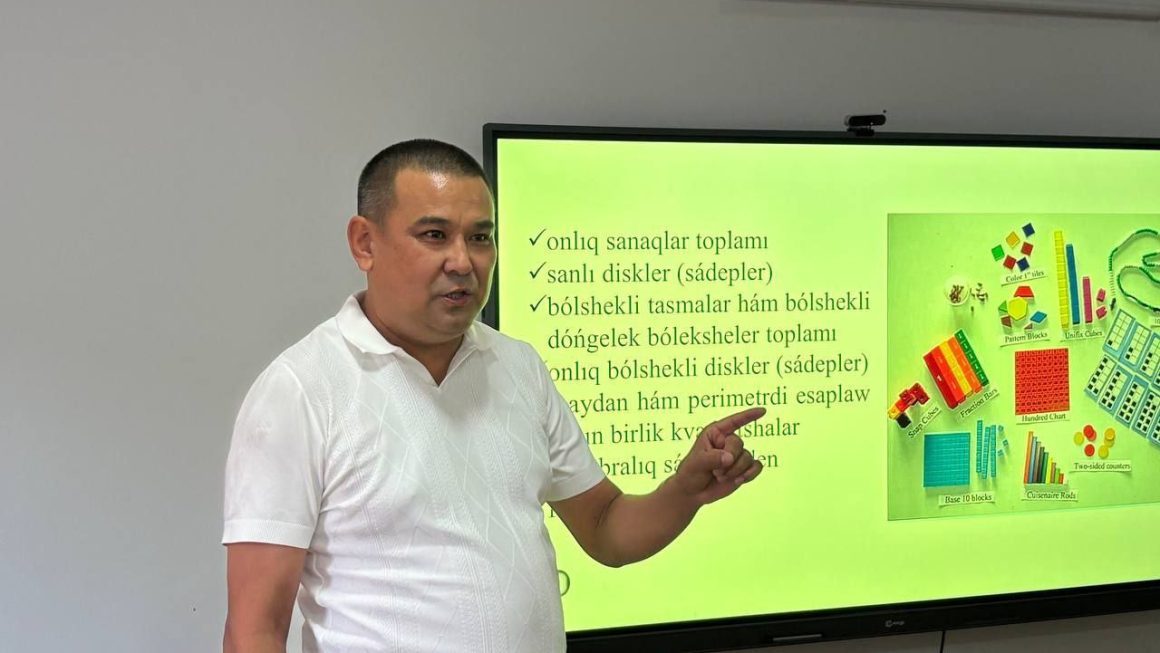 «AHA matematika» darsligining o‘ziga xos xususiyatlari. MSS nuqtai nazari mavzusida ochiq dars o‘tkazildi.