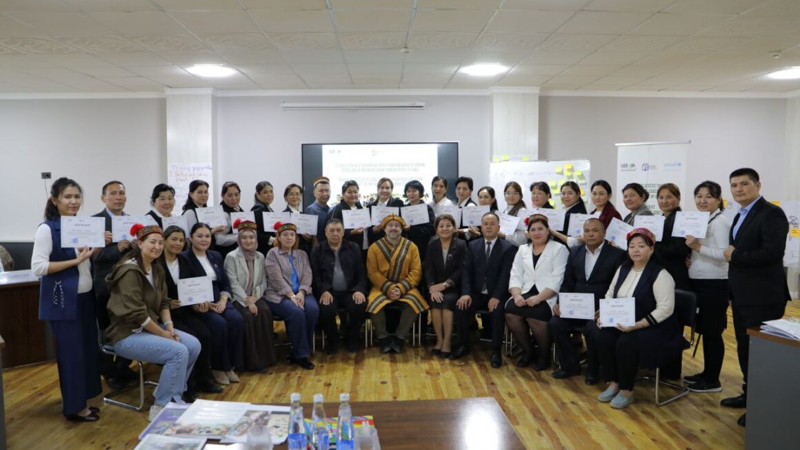 UNICEF xalıqaralıq ekspertleriniń qatnasıwında úsh kúnlik seminar-trening juwmaqlandı