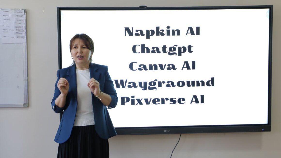 “Jasalma intellekt tálimde nátiyjeli sabaq ushın aqıllı sheshimler” atamasında ámeliy seminar ótkerildi.