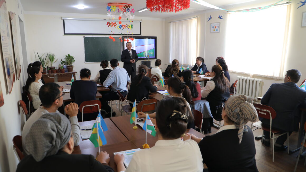 “Bayrog‘imiz — faxrimiz” mavzusida bayram tadbiri o‘tkazildi