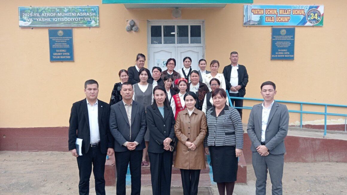 #metodik_tur  Amudaryo tumani 54-sonli maktabida metodik tur o‘tkazildi
