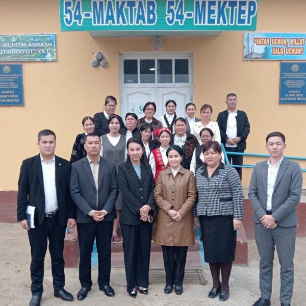 #metodikalıq_tur  Ámiwdárya rayonı 54-sanlı mektebinde metodikalıq tur ótkerildi