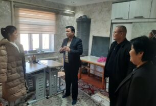 VAZIR O‘RINBOSARLARI IJTIMOIY HIMOYAGA MUHTOJ O‘QUVCHILAR HOLATIDAN XABAR OLDI