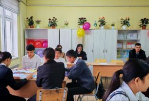 BERUNIY RAYONÍNDA INGLIS TILI PÁNI BOYÍNSHA ASHÍQ SABAQ ANALIZI ÓTKERILDI