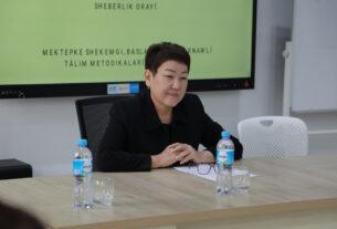 Pedagogikalıq sheberlik orayında ashıq sáwbet ótkerildi