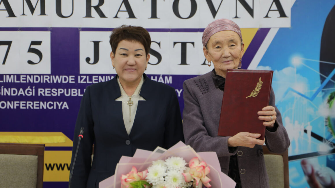 Yarım ásirlik ustazlıq jolı: B.A. Arzımbetova 75 jasta