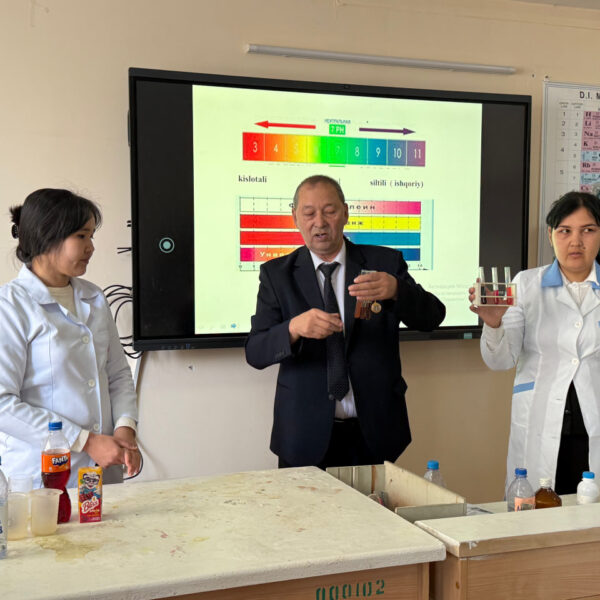 Ximiya pánin klasstan hám sabaqtan tısqarı shólkemlestiriw