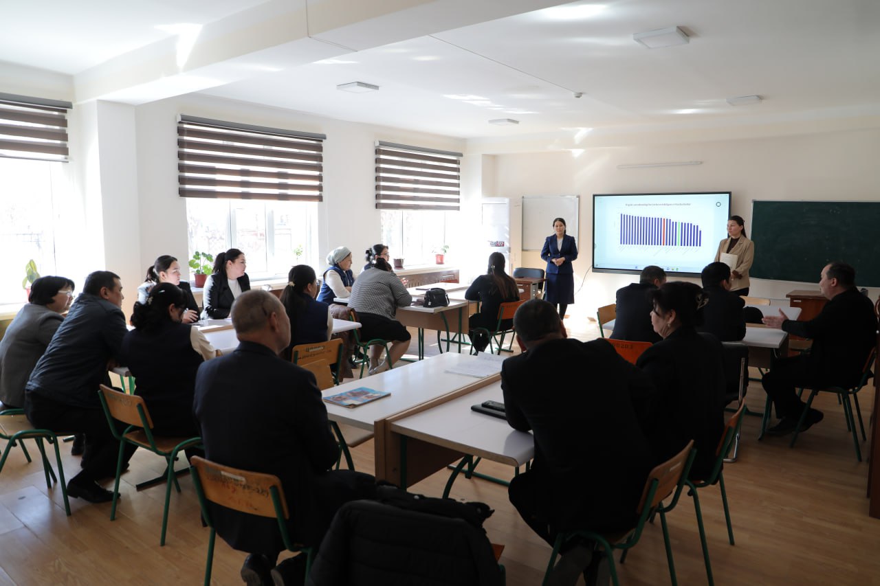 “Xalıqaralıq bahalaw sisteması” atamasında seminar-trening ótkerildi