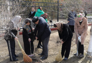 Ulıwma xalıqlıq qayırqomlıq shembiliginde oray jámááti belsene qatnaspaqta