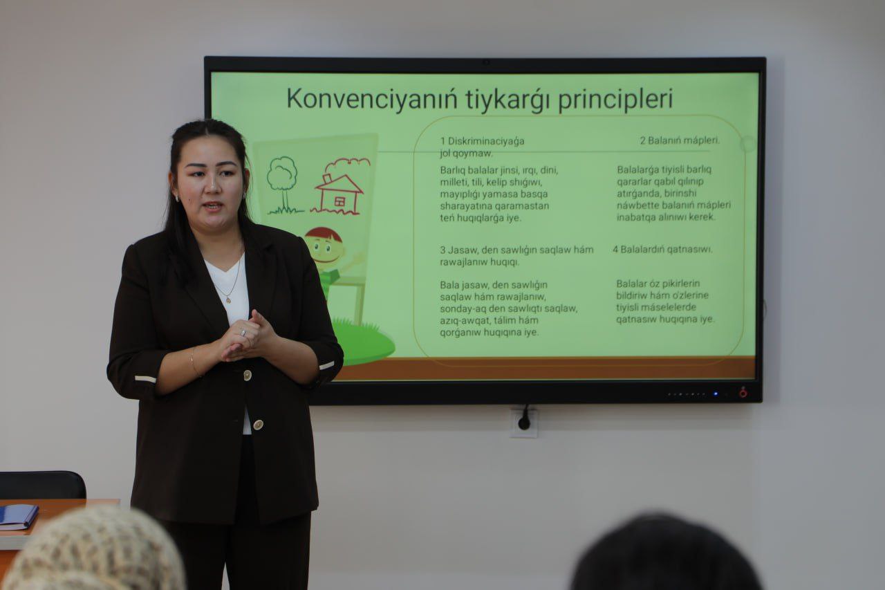 #LIVE  Pedagoglar ushın mart ayı oqıw sabaqları baslandı