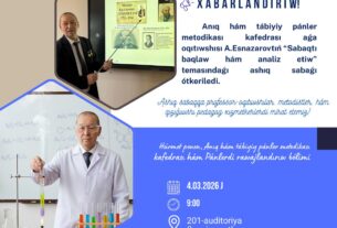 Sabaq baqlaw hám talqılaw