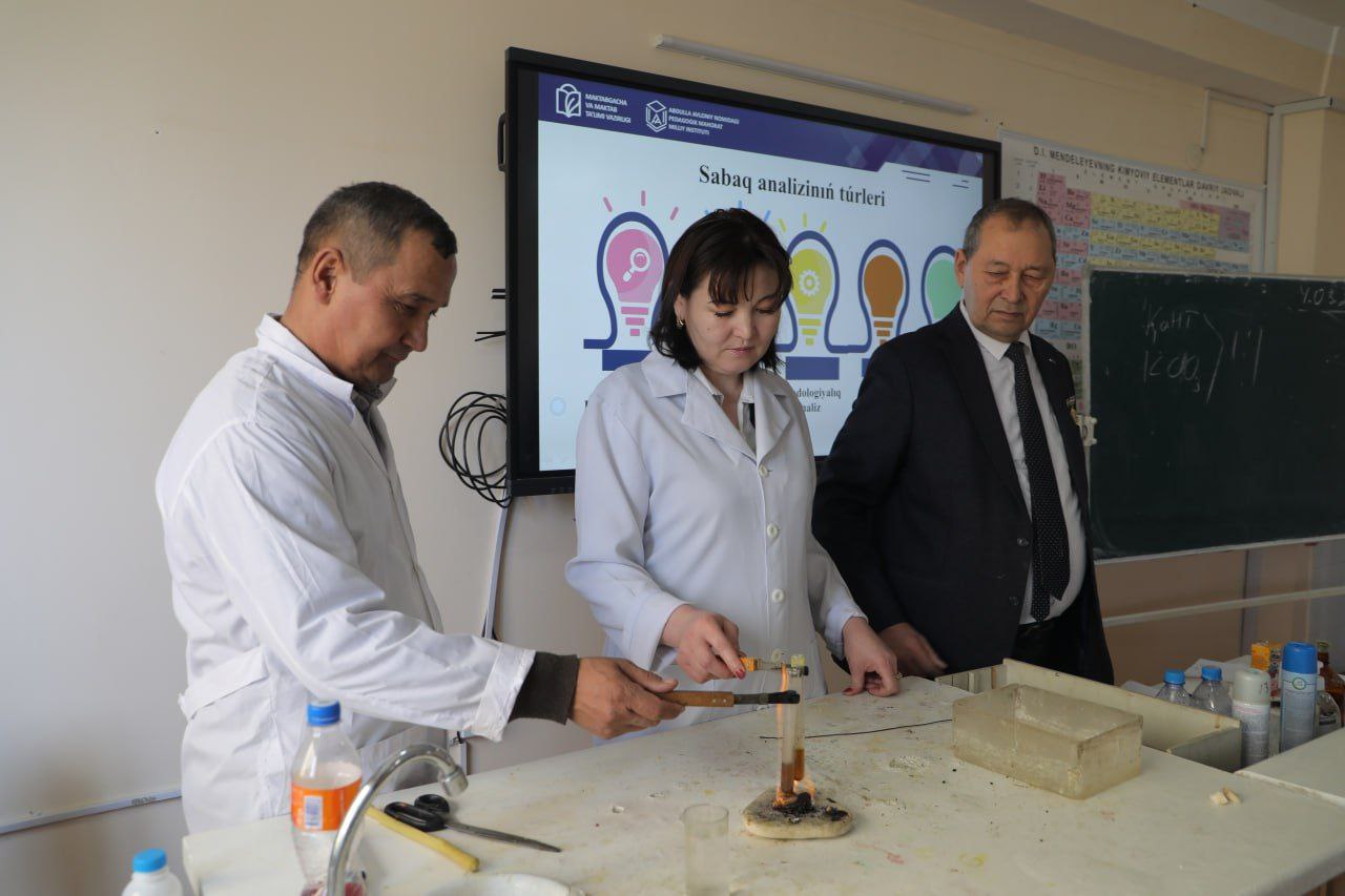 Sabaq baqlaw hám talqılaw – pedagogikalıq sheberlik tiykarı