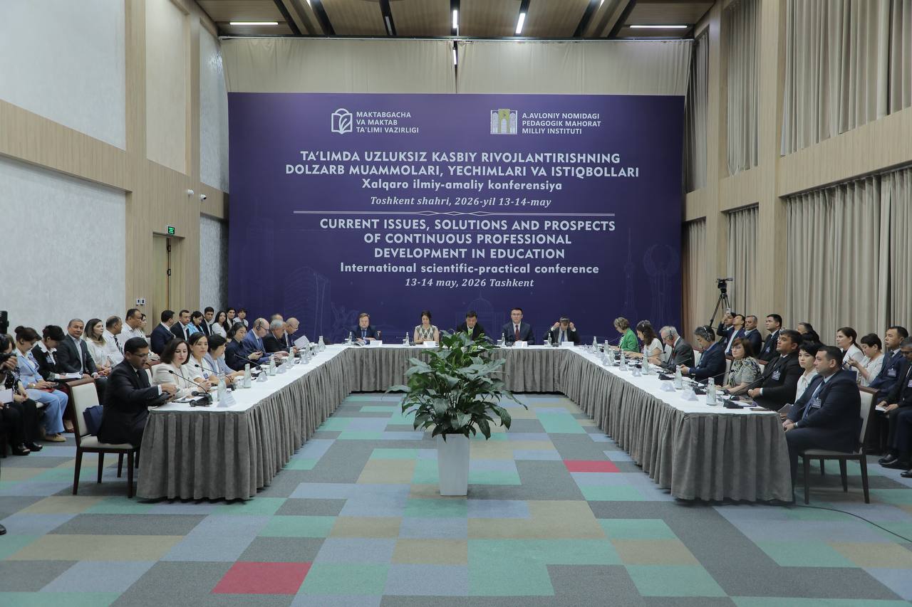 Tálimde úzliksiz kásiplik rawajlanıwdıń áhmietli mashqalaları, sheshimleri hám perspektivalarına baǵıshlanǵan forum sheńberindegi konferenciya jalpı májilisi óz jumısın basladı.