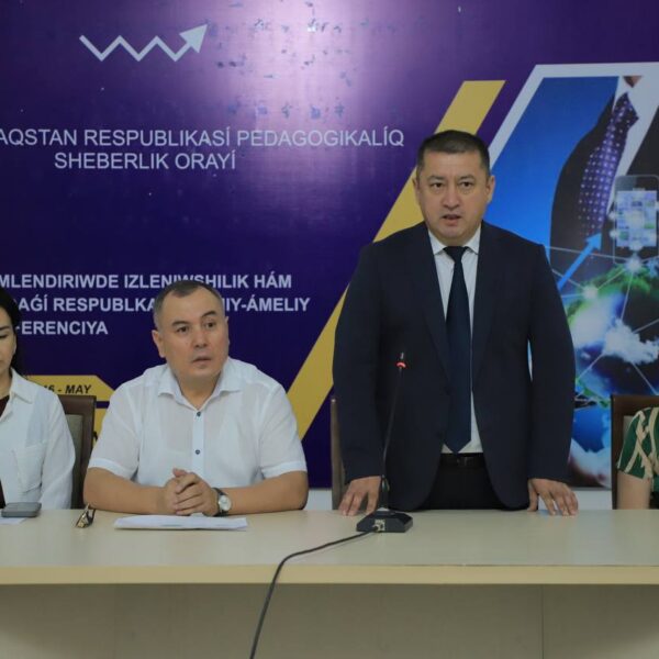 📚 Qaraqalpaqstan Respublikasında «Jıl  oqıtıwshısı» tańlawınıń úshinshi basqıshı baslandı