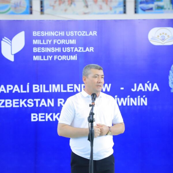 QARAQALPAQSTANDA V “USTAZLAR MILLIY FORUMÍ”NA START BERILDI
