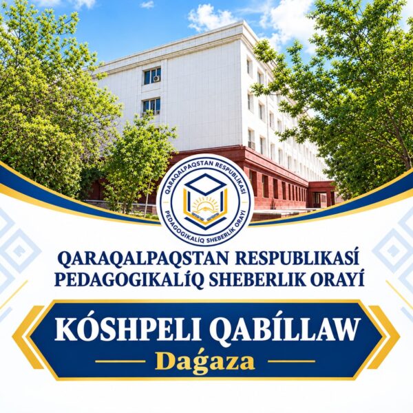 #Kóshpeli_qabıllaw XABARLANDÍRÍW